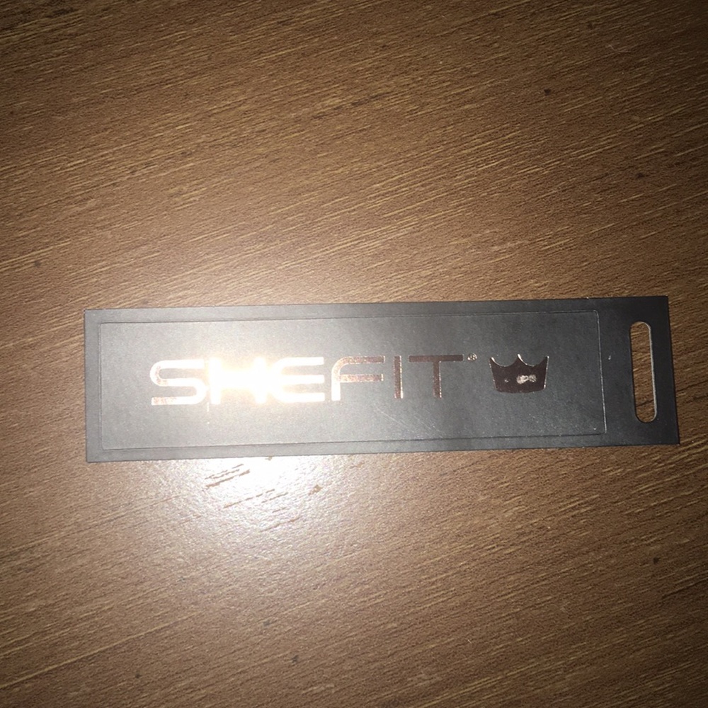 Shefit Black Rose Gold Metallic Sticker Decal